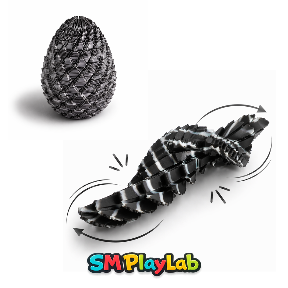 Huevo de Dragón Twisted – Fidget Antiestrés Articulado