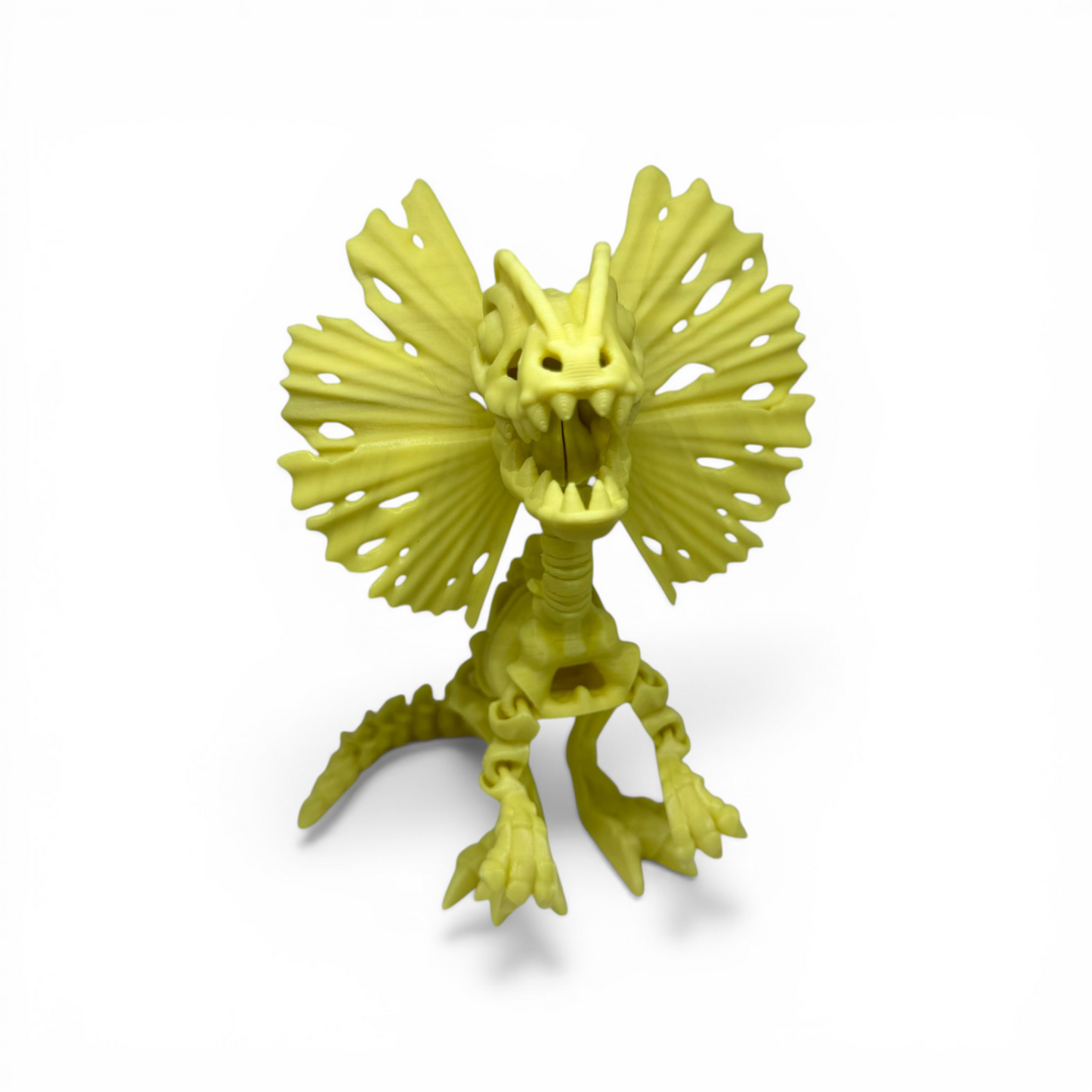 Diloposaurio Articulado – Dinosaurio Flexible 3D