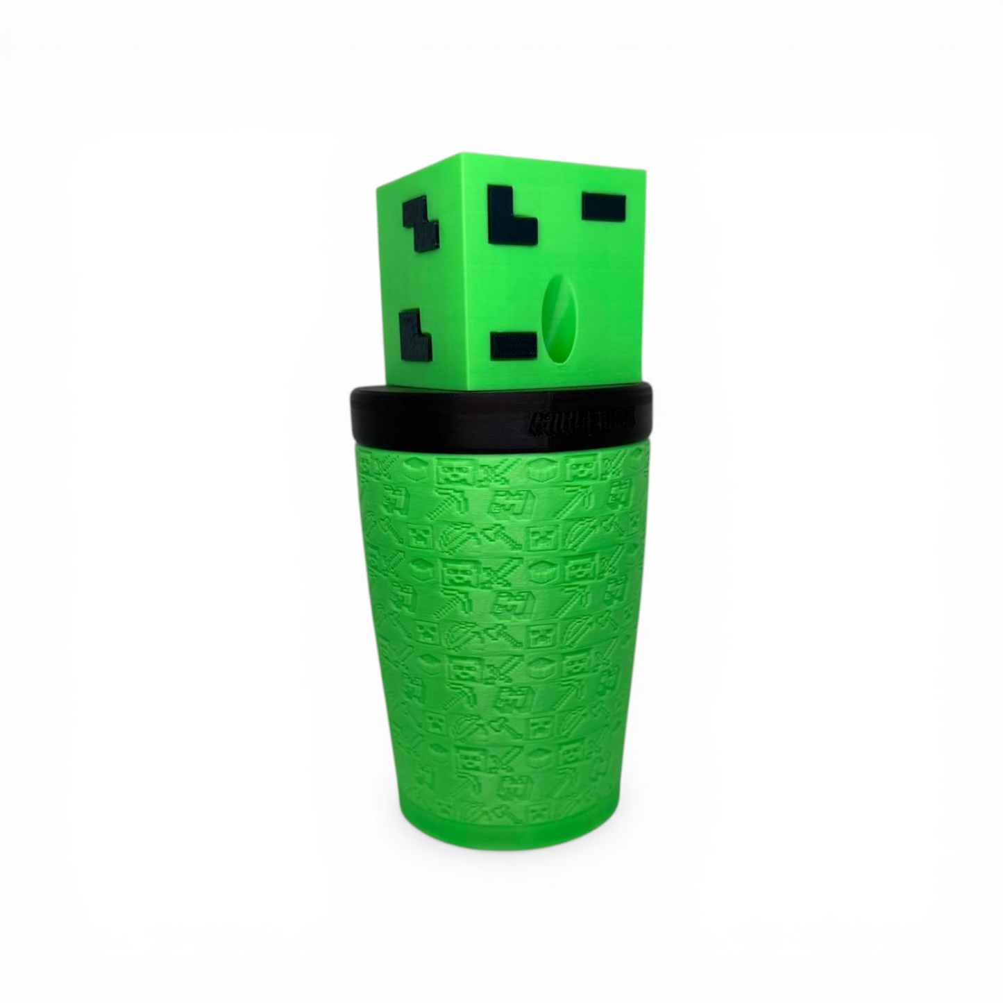 Vasos Mundo de Bloques 3D – Colección Gamer