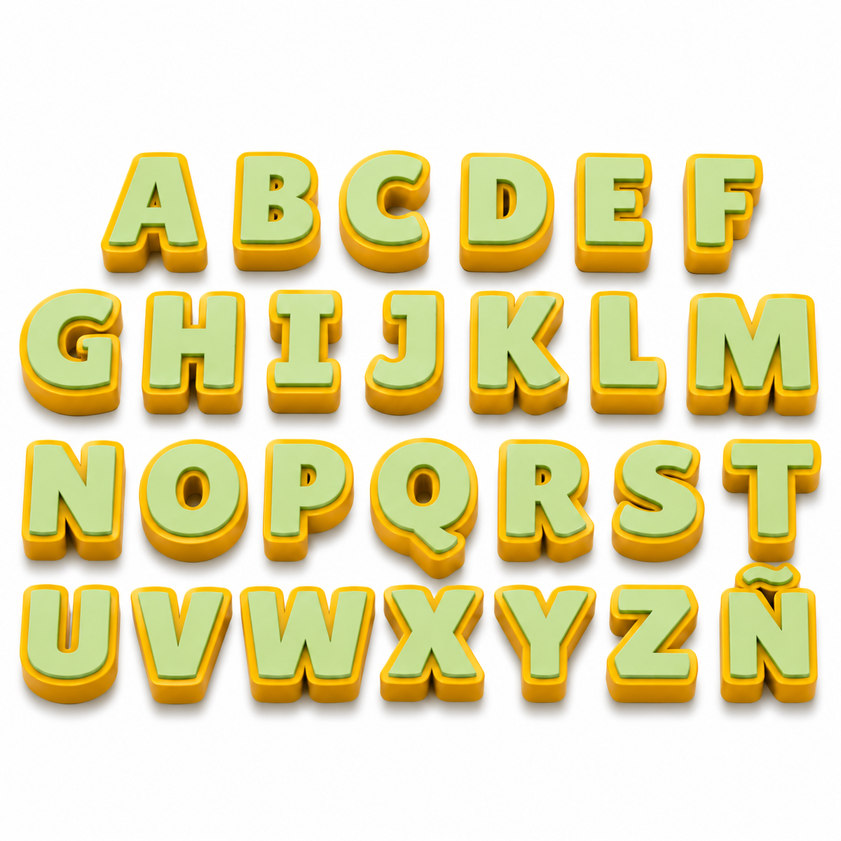 Pack 100 Letras para Charms – Mix de Letras