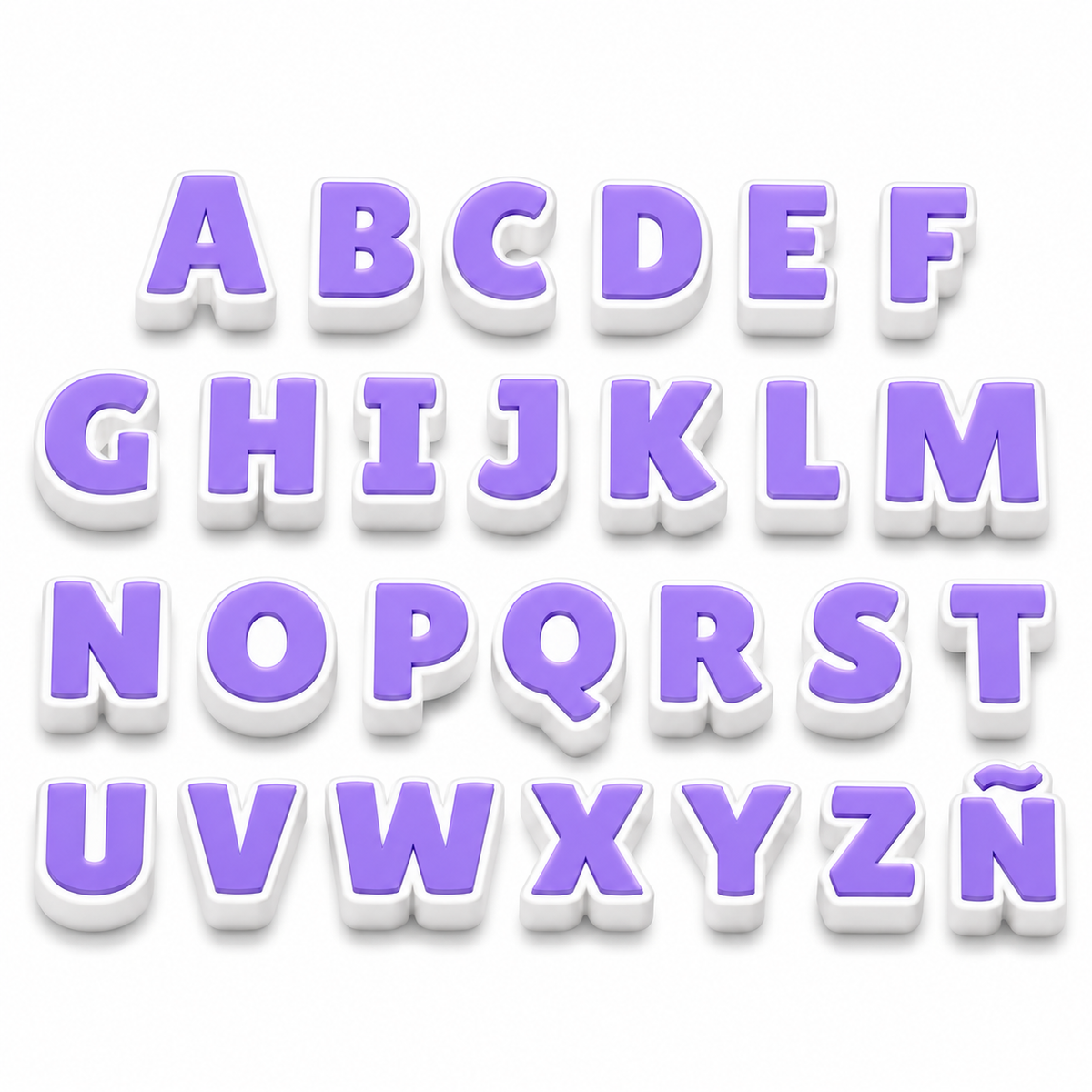 Pack 100 Letras para Charms – Mix de Letras
