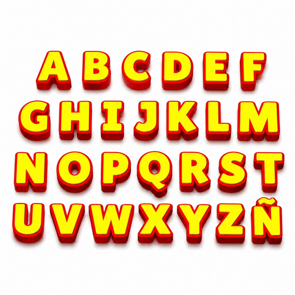 Pack 100 Letras para Charms – Mix de Letras