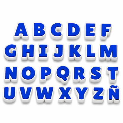 Pack 100 Letras para Charms – Mix de Letras