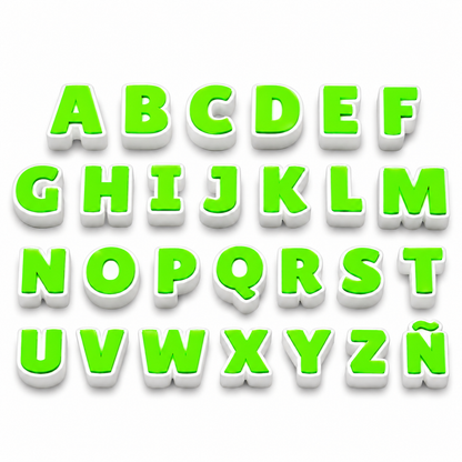 Pack 100 Letras para Charms – Mix de Letras