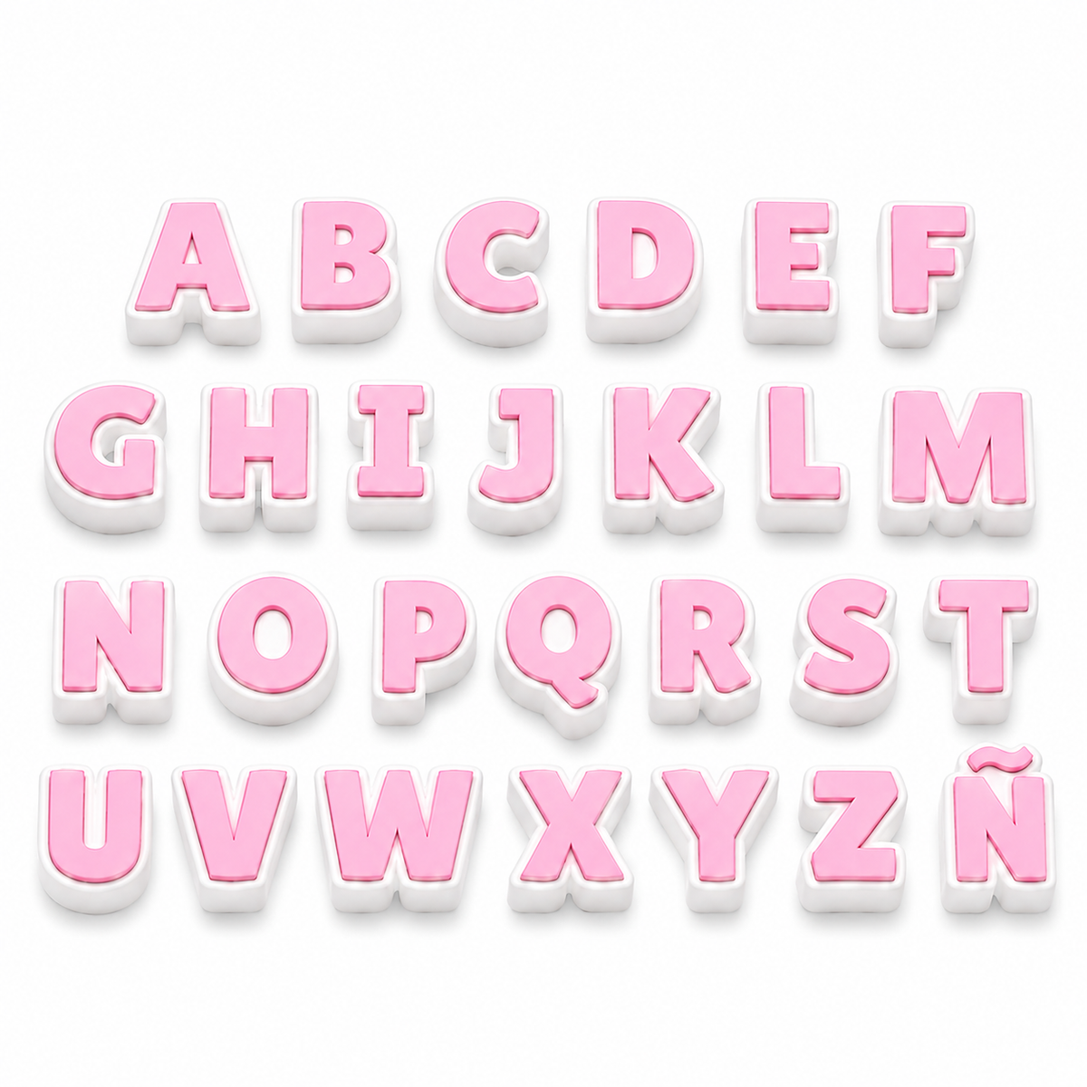 Pack 100 Letras para Charms – Mix de Letras