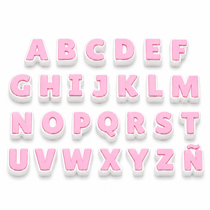 Pack 100 Letras para Charms – Mix de Letras