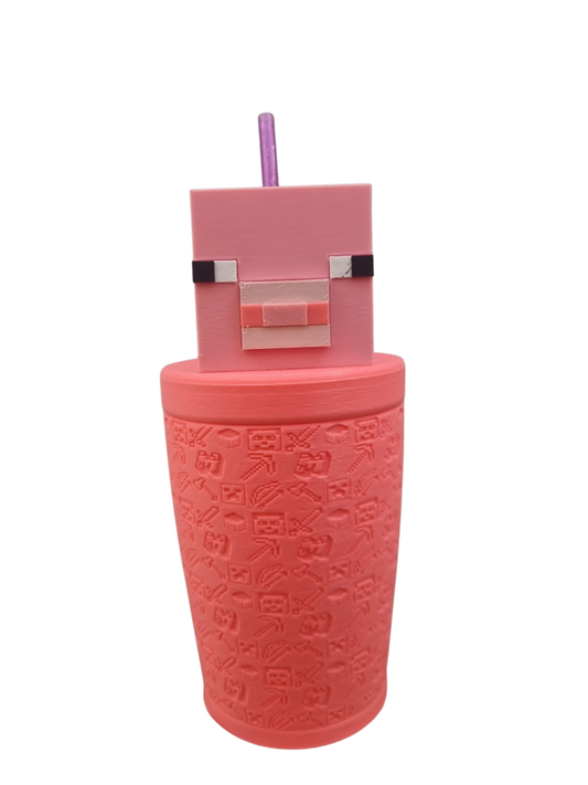 Vasos Minecraft Cerdo