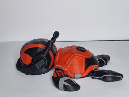 Figura Articulada (Tortuga Vr. Ant-Man)