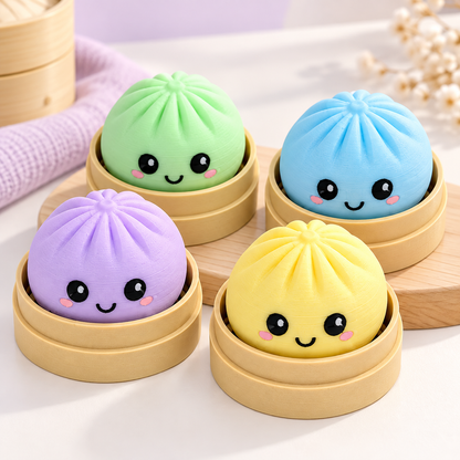Mini Dumpling Clicker – Fidget Kawaii