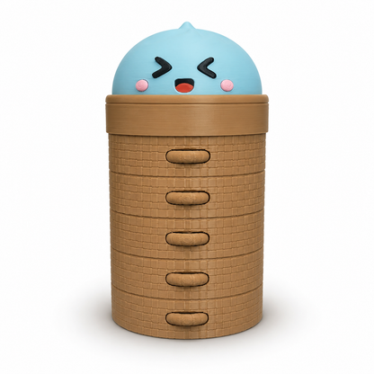 Vaso Kawaii Dumpling 300 ml con Bombilla | SM PlayLab