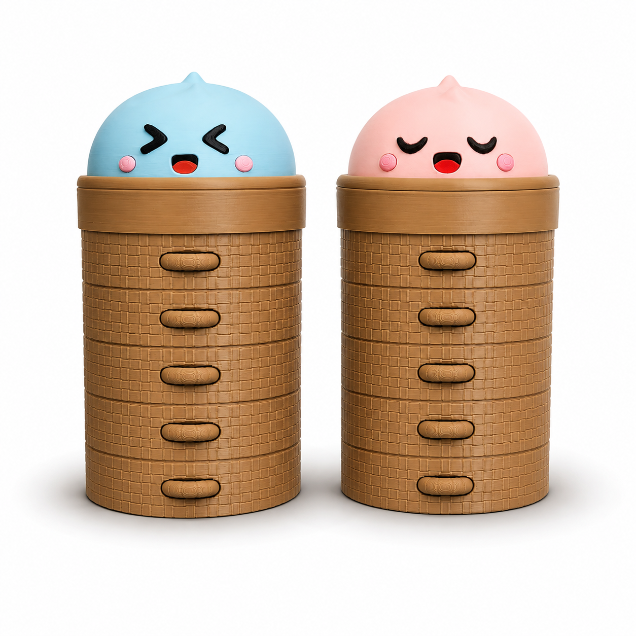 Vaso Kawaii Dumpling 300 ml con Bombilla | SM PlayLab