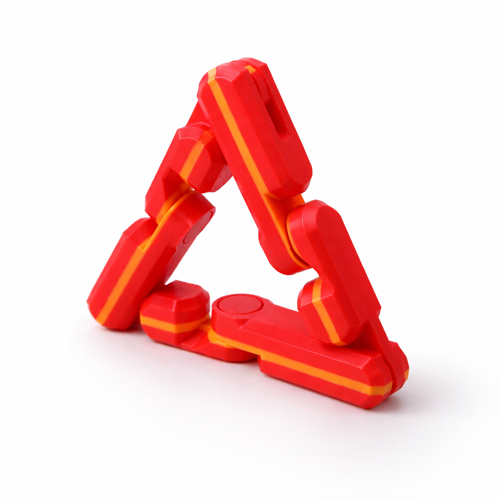 Triángulo Infinito – Fidget Antiestrés Articulado