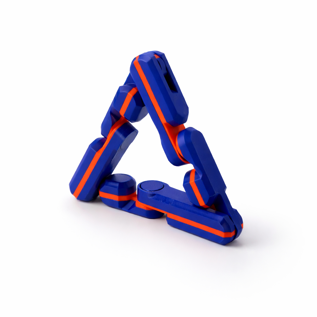 Triángulo Infinito – Fidget Antiestrés Articulado