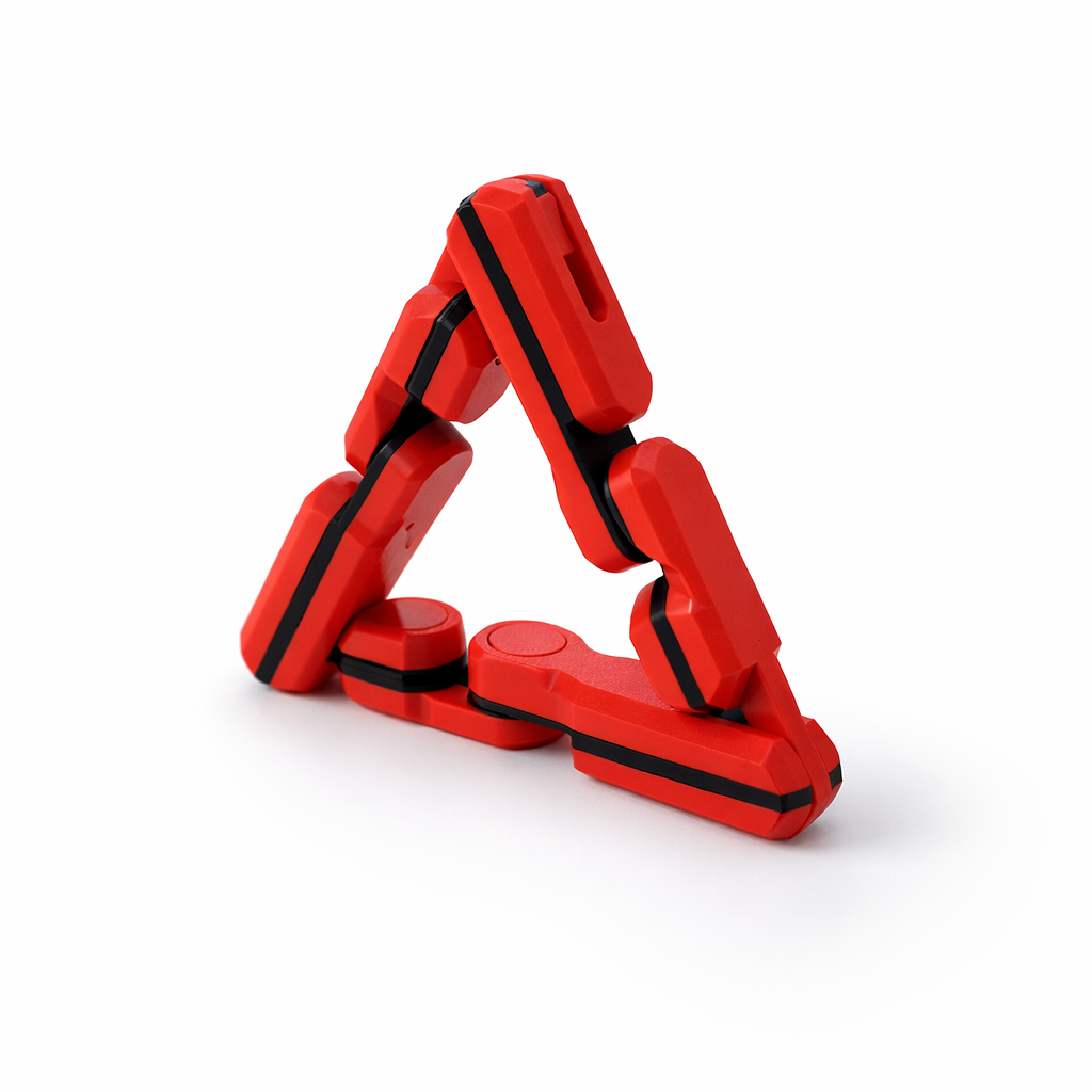 Triángulo Infinito – Fidget Antiestrés Articulado