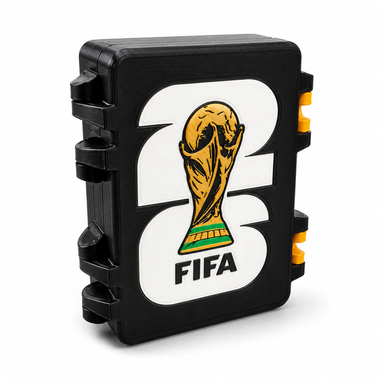 Caja Organizadora para Láminas Repetidas Mundial 2026 ⚽