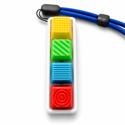 ClickPop Textured – Clicker Mecánico con Keycaps Texturizados