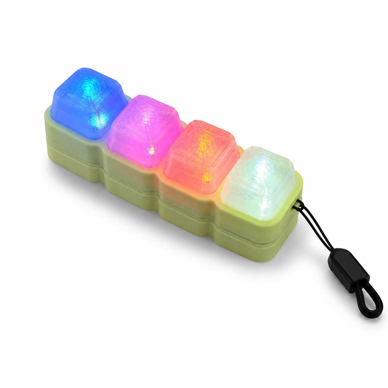 ClickPop Lightning – Clicker Mecánico con Luz LED