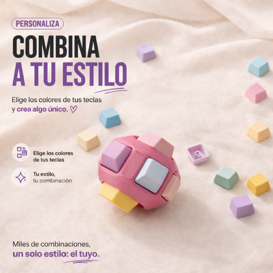 Clicker Ball 360° – Fidget Antiestrés Multidireccional