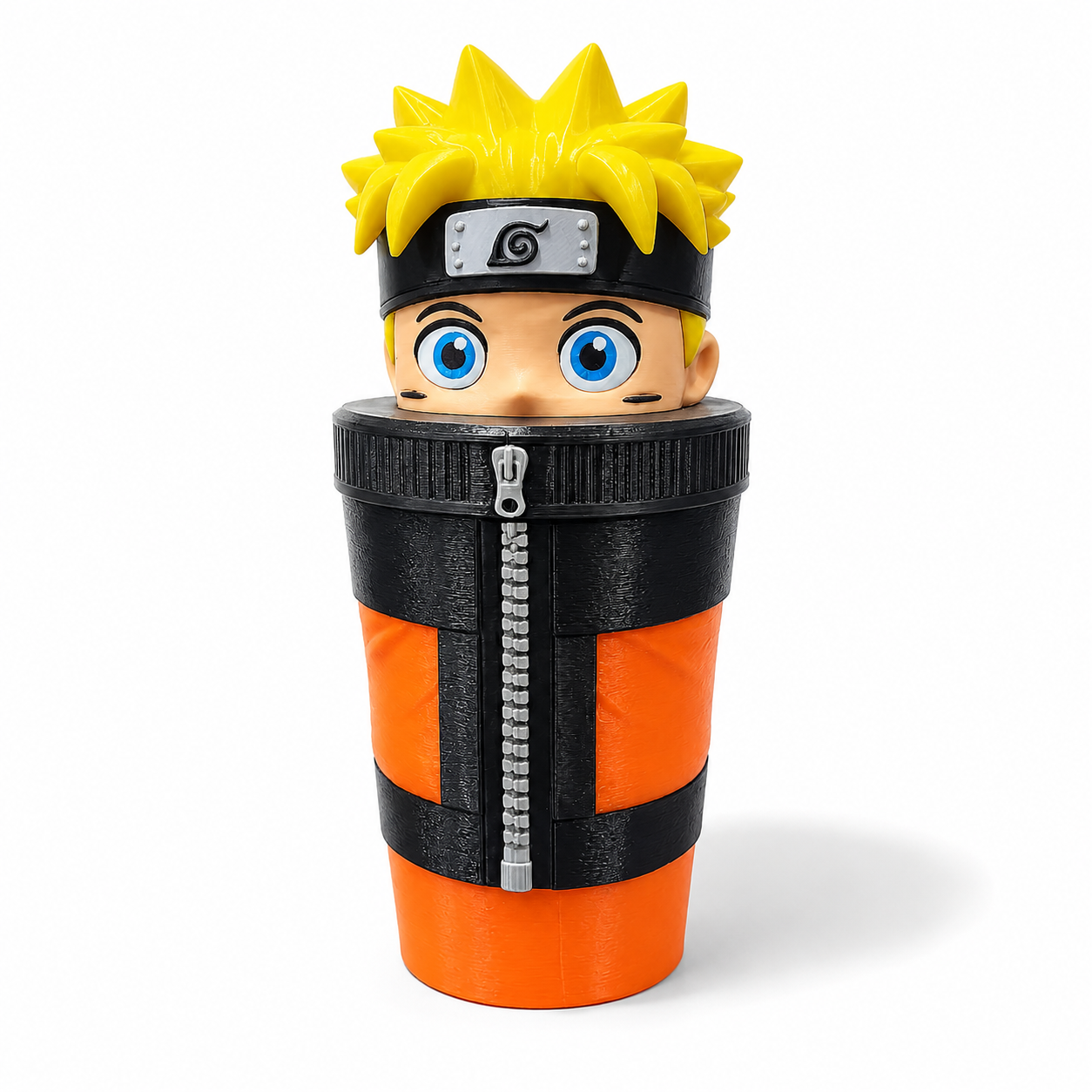 Vaso 3D inspirado en un ninja anime