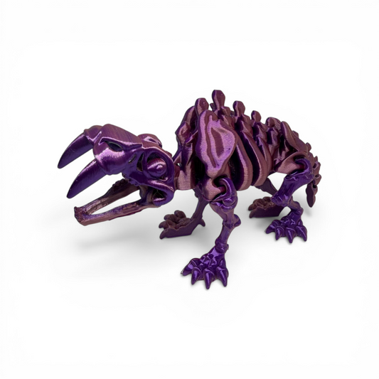 Tigre Colmillo de Sable Articulado – Figura Flexible 3D