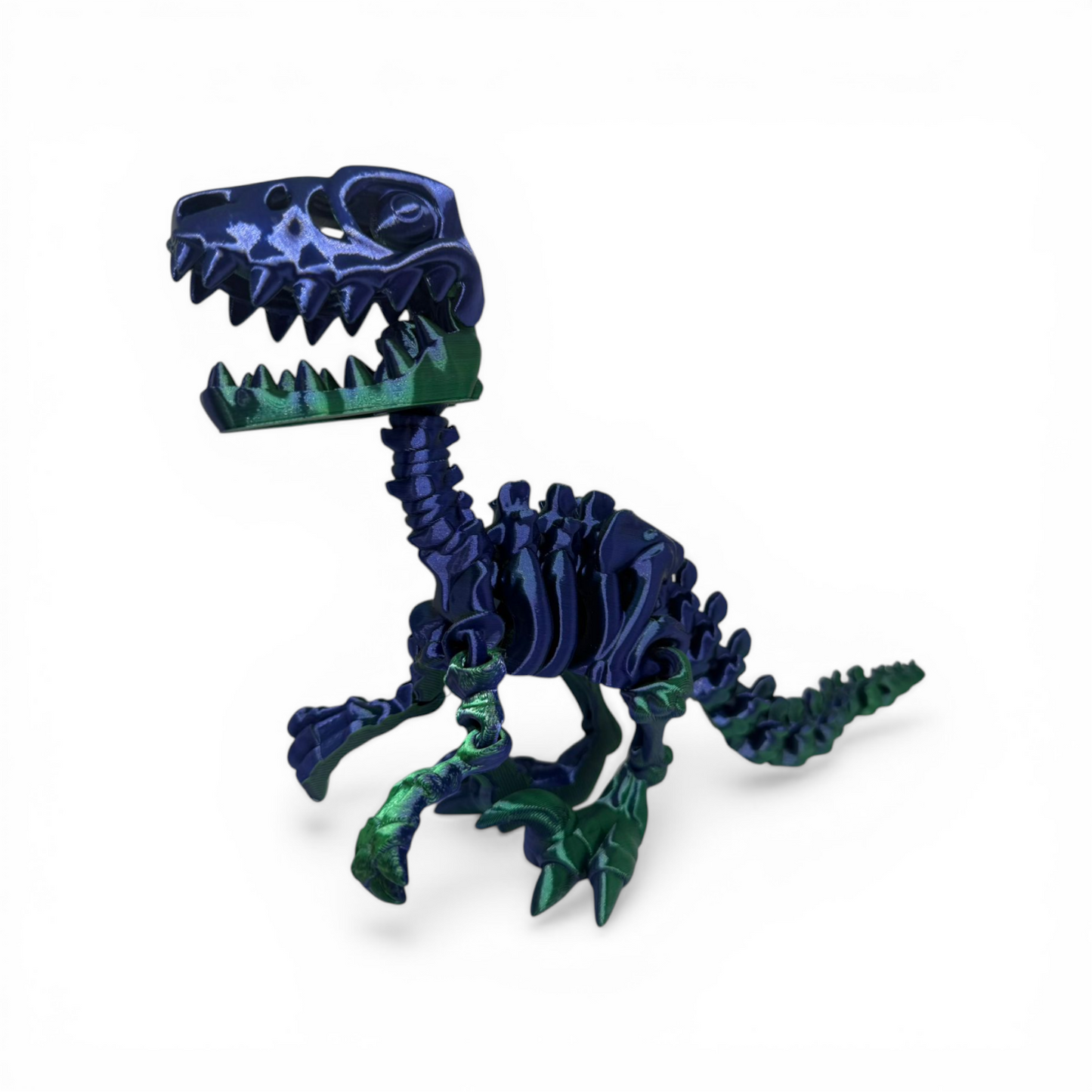 Velociraptor Articulado – Figura Flexible 3D