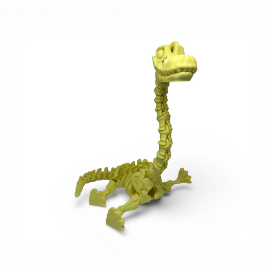Braquiosaurio Articulado – Dinosaurio Flexible 3D