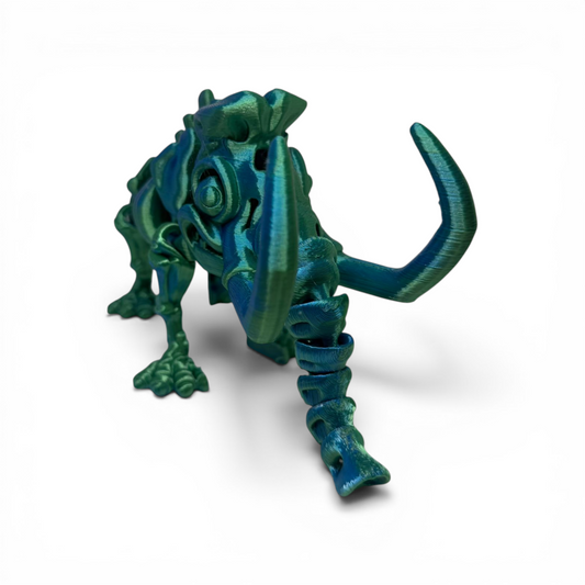 Mamut Articulado – Figura Flexible Prehistórica 3D