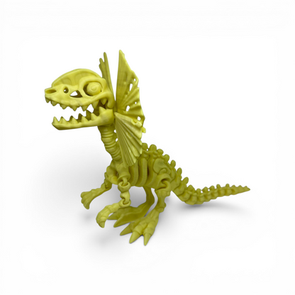 Diloposaurio Articulado – Dinosaurio Flexible 3D