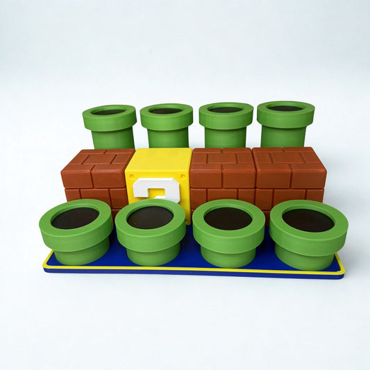 Exhibidor Colección Mario McDonald’s – Soporte para 12 Figuras