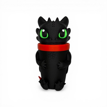 Vasos Dragón Nocturno 3D – Colección de Personajes