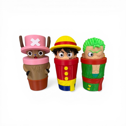 Vasos Piratas 3D – Colección de Personajes