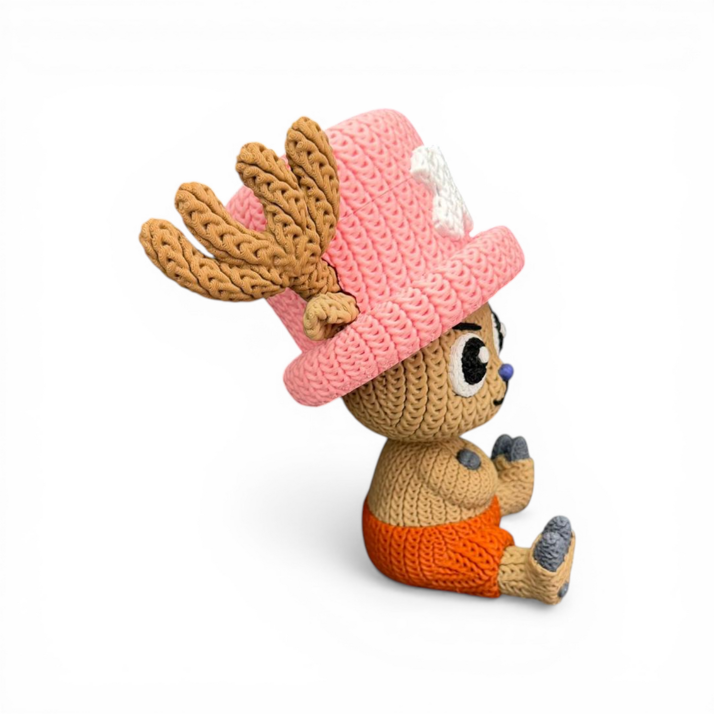 Figura Crochet Médico Renito – Estilo Tejido 3D