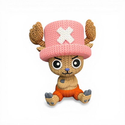 Figura Crochet Médico Renito – Estilo Tejido 3D
