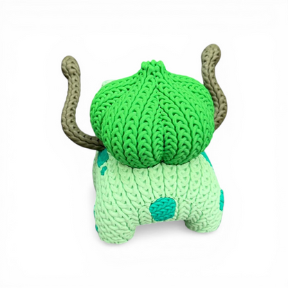 Figura Crochet Criatura Planta – Estilo Tejido 3D