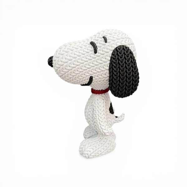 Figura Crochet Perrito Clásico – Estilo Tejido 3D