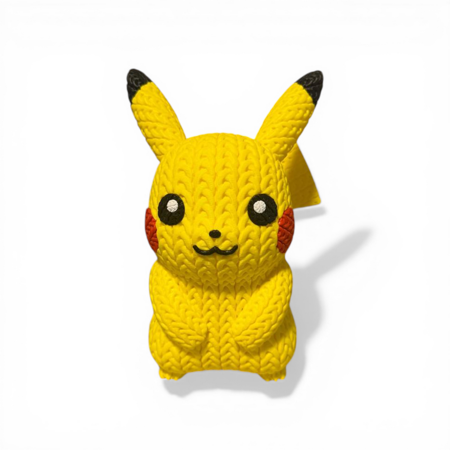 Figura Crochet Criatura Eléctrica – Estilo Tejido 3D
