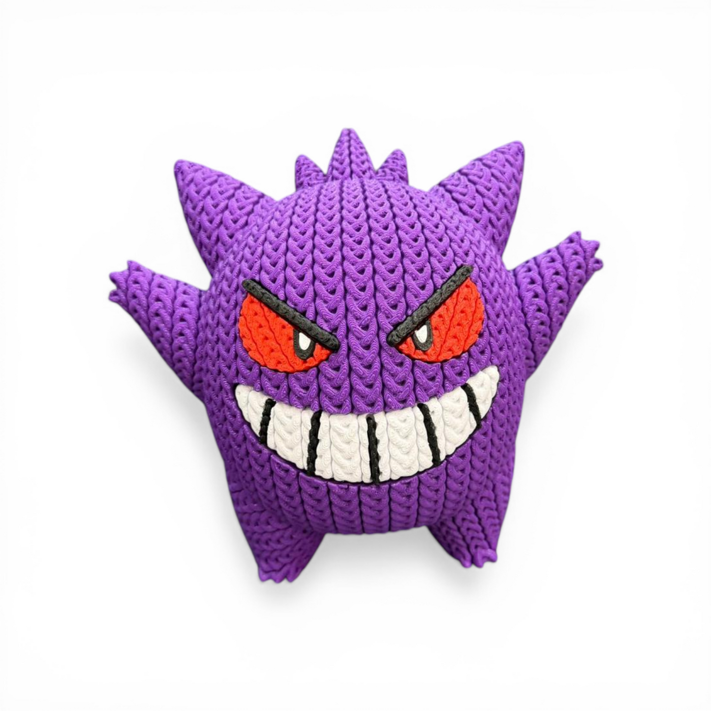 Figura Crochet Espíritu Oscuro – Estilo Tejido 3D