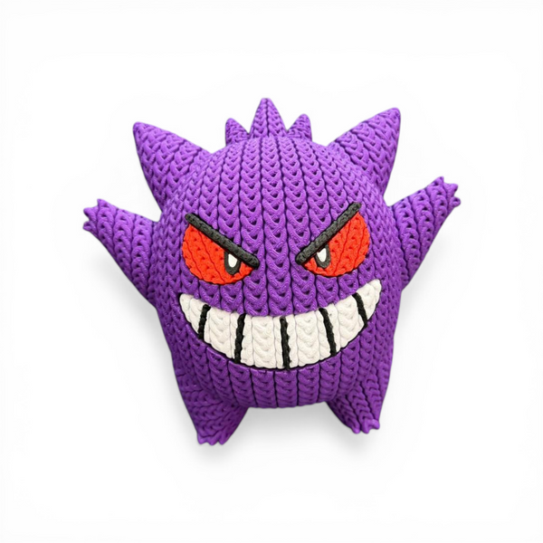 Figura Crochet Espíritu Oscuro – Estilo Tejido 3D
