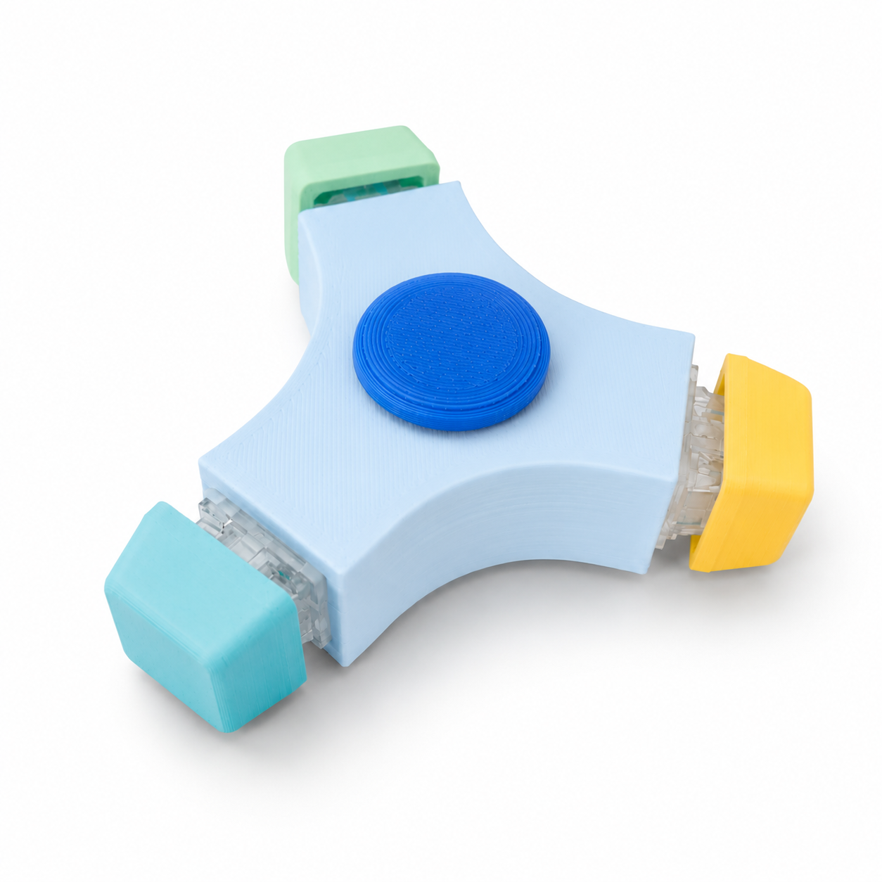 Clicker Spinner Antiestrés | Fidget Spinner 3 o 6 Teclas