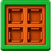 4 teclas - 2x2 minecraft