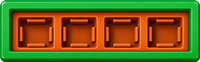 4 teclas - 4x1 minecraft