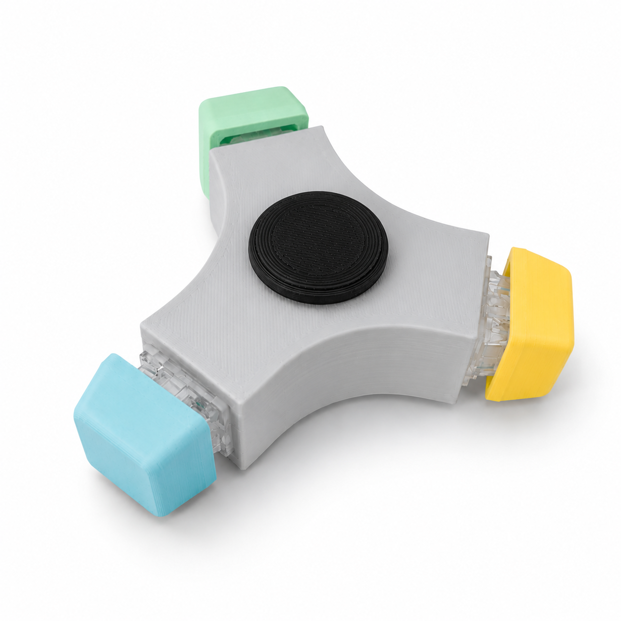 Clicker Spinner Antiestrés | Fidget Spinner 3 o 6 Teclas