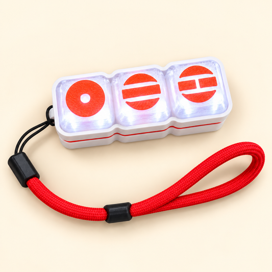 Clicker Red Signal – 3 Teclas con Luz