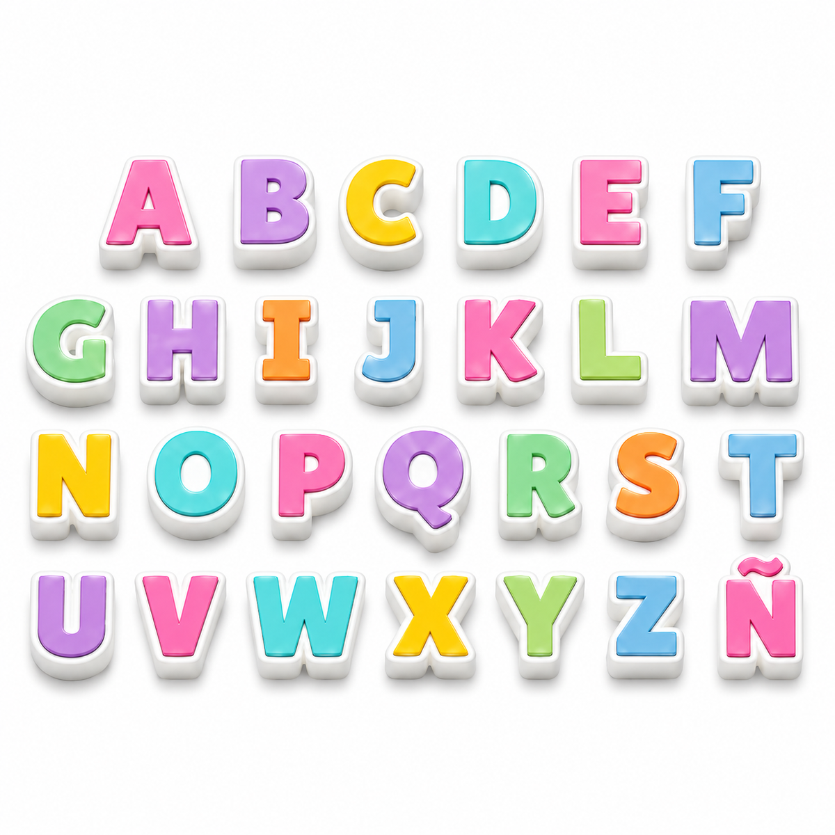 Pack 100 Letras para Charms – Mix de Letras