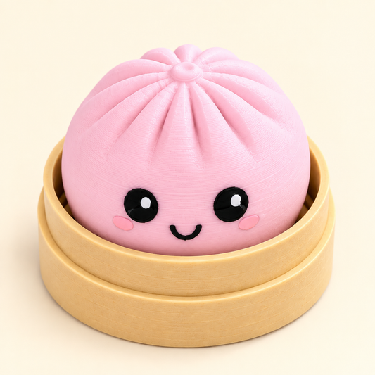 Mini Dumpling Clicker – Fidget Kawaii